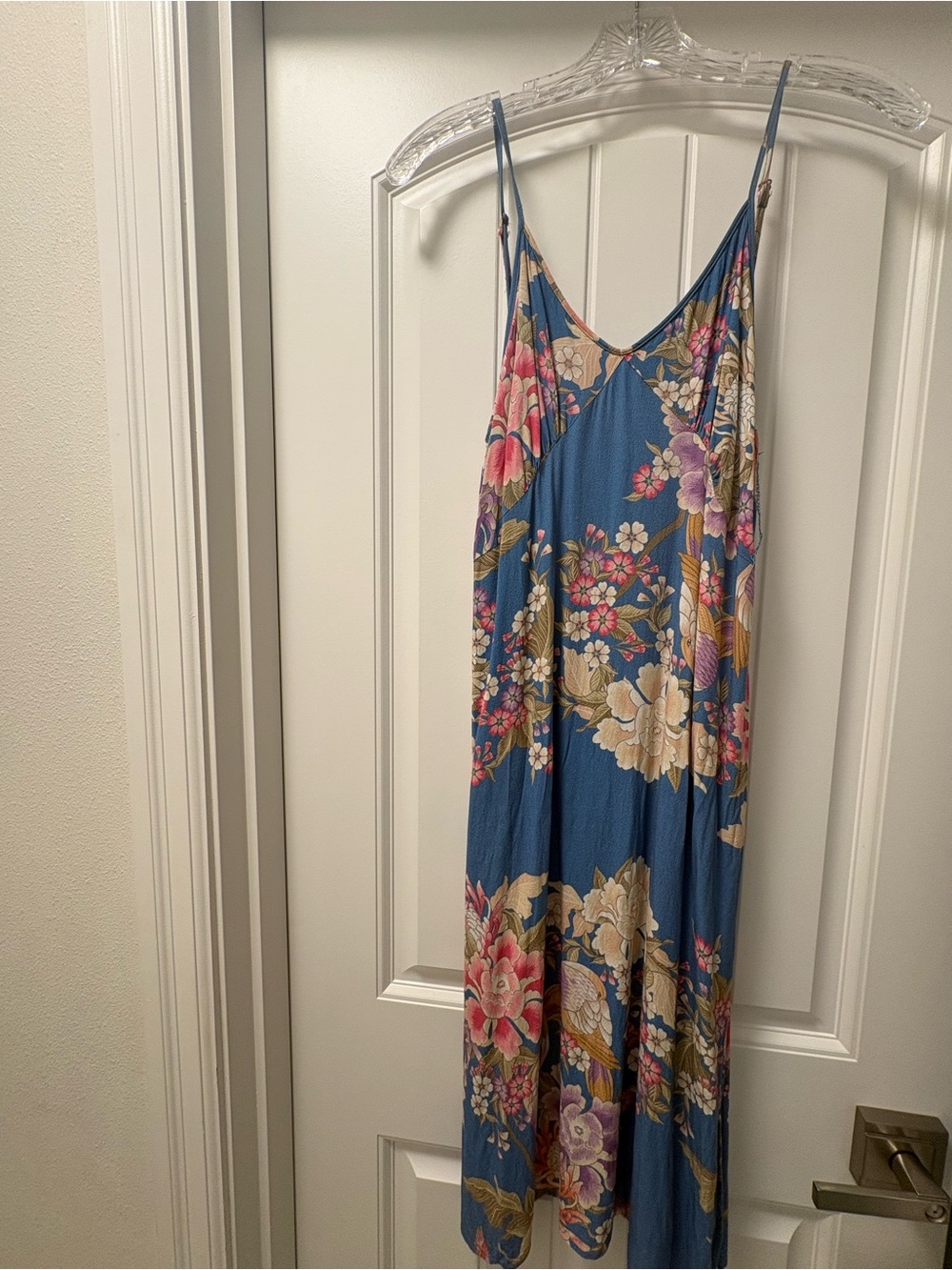 Spell Blue Skies Floral Slip dress